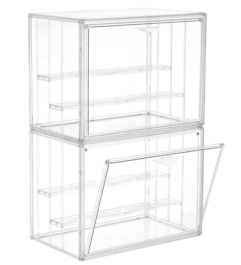 7 Shelf Display With Door